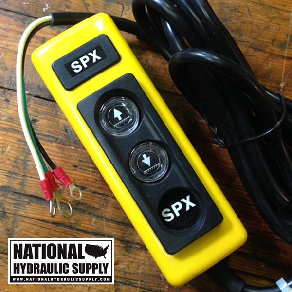 SPX Stone/Fenner 3-Wire Pendant Control, KG11, 2818-AC, Single-Acting Power Unit