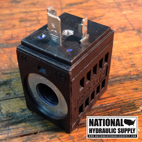 SPX Fenner 12VDC Solenoid Coil 16W - Single Stud Solenoid For Deltrol Controls And Replacement