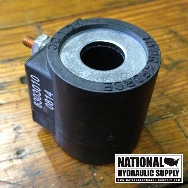 SPX Stone/Fenner Solenoid Coil EF-1142H, Hydraforce 6303010, 10VDC SPX Stone/Fenner Solenoid Coil EF-1142H, Hydraforce 6303010, 10VDC