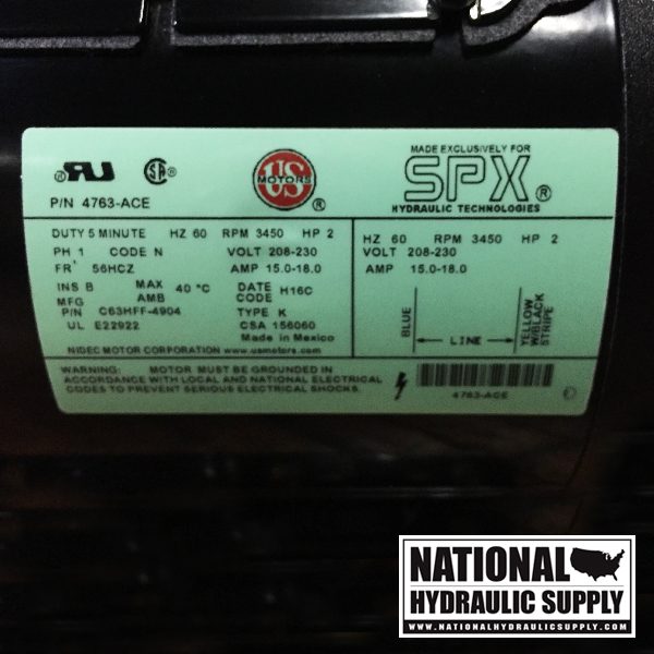 SPX Stone/Fenner AC-10AH Auto Hoist Power Unit